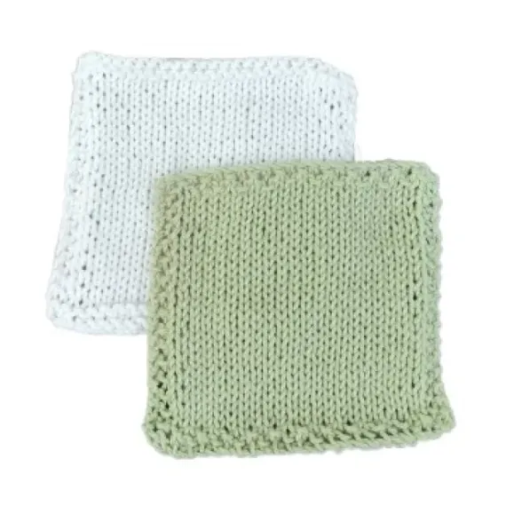BABYKLUTGRØNN/NATUR - 2 pk