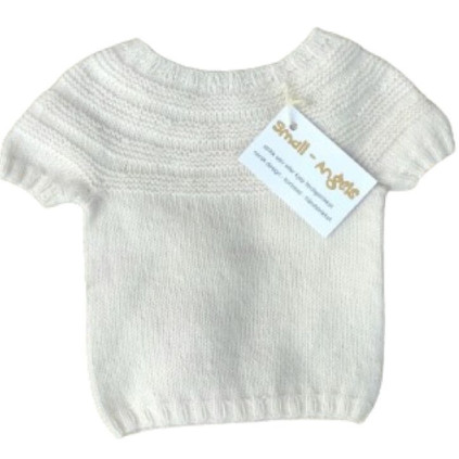 BLUSE EMMA KORTERMET  MERINOULL  0 - 3 MNDR