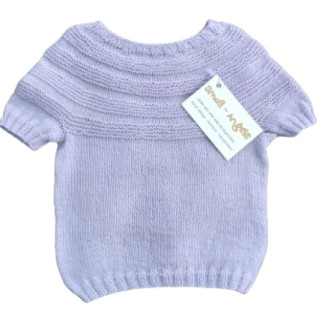 BLUSE EMMA KORTERMET  MERINOULL  6 - 9 MNDR