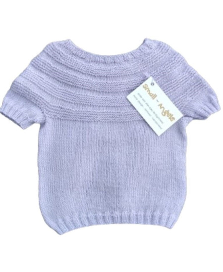BLUSE EMMA KORTERMET  MERINOULL  6 - 9 MNDR