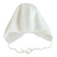 Strikket babylue Sivert ull