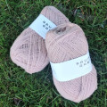 STRIKKEPAKKE  LUKAS  BABYJAKKE  - ROSA SKY