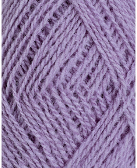 STRIKKEPAKKE  LUKAS  BABYJAKKE  - LAVENDEL