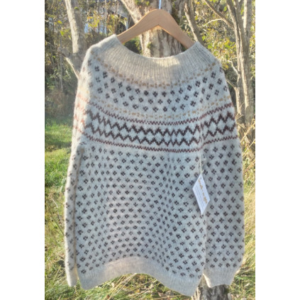 STRIKKEOPPSKRIFT  SKOG  GENSER - BARN