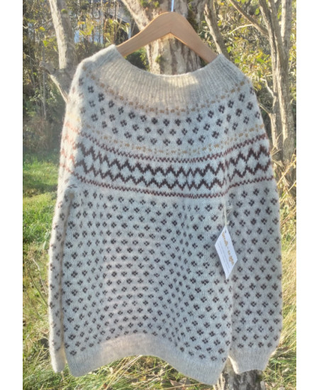 STRIKKEOPPSKRIFT  SKOG  GENSER - BARN