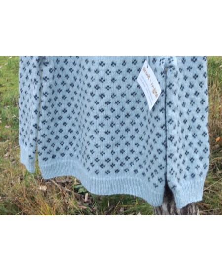 STRIKKEOPPSKRIFT  SKOG  GENSER - BARN