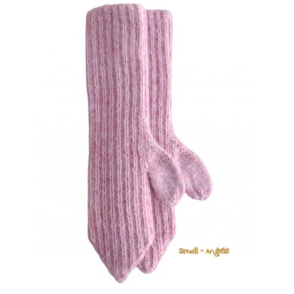 Rett & Vrang Votter Alpakka  Rosa  XS